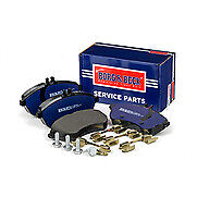 FOR MERCEDES C CLASS W204 BRAKE PADS FRONT REAR BORG &BECK PREMIUM WEAR SENSOR