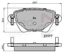 MONDEO 16V TDDI TDCI  FRONT REAR BRAKE DISC BRAKE PADS
