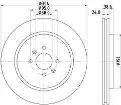 ROVER MGF MGTF 135 160 TROPHY MINTEX BRAKE DISC BRAKE  PADS FRONT