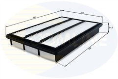 AIR FILTER FITS MITSUBISHI PAJERO SHOGUN 3.2 DID 4WD 3.5 3.8 V6