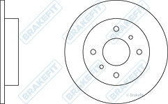 FOR NISSAN ALMERA BRAKE DISCS &amp; PADS REAR N16 2000-2006 SJN CHASSIS