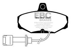 FOR FORD GRANADA 1.8 MK 3 EBC  REAR  BRAKE PADS SET OF 4