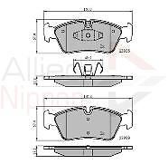 FOR BMW E90 316i 318d 318i 320i E87 120i 120d OE QUALITY FRONT BRAKE PADS