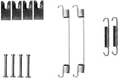 RENAULT CLIO MK3  REAR BRAKE SHOES FITTING KIT MODELS WITH OUT ESP