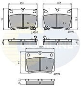 FOR MITSUBISHI SHOGUN SPORT 1999-2006 BRAKE DISC BRAKE PADS FRONT REAR