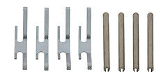 FRONT BRAKE SHOE FITTING KIT FOR VAUXHALL CORSA ASTRA CAVALIER CARLTON
