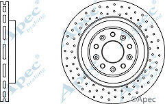 FOR JAGUAR  XJ8 XJR XK8 5.0 XKR 4.2 V8 CROSS DRILLED BRAKE DISC PADS FRONT 355MM