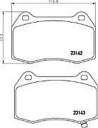FOR NISSAN 350Z  FAIRLADY Z33 MINTEX  BRAKE PADS FRONT 