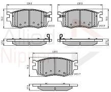 FOR HYUNDAI i20 RIO 1.2 1.4 1.4TD FRONT BRAKE PADS FRONT ESP MANDO CALIPERS