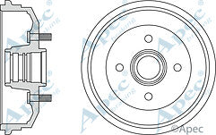 FORD FIESTA MK3 1.1 1.6 16V XR2I RS TURBO BRAKE DRUMS REAR PAIR NEW  203MM