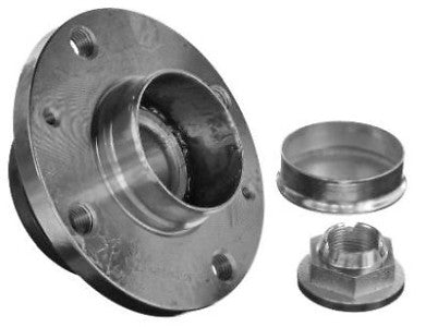 VAUXHALL COMBO ADAM CORCA REAR WHEEL BEARING HUB ASSEMBLY  ABS 4 STUD