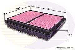 AIR FILTER FITS HONDA CIVIC CRX 1.6 ESi VTi AERODECK MK6 ROVER 416