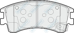 MAZDA 6 2.0 2.3 SPORT 02-08  FRONT REAR DISC BRAKE PADS