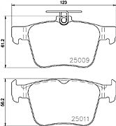 GOLF R MK7 AUDI Q3 S3 8V AUDI TT 40 45TFSI ALTECA TARRACO KADIAQ REAR BRAKE PADS