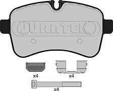 FIT FOR IVECO DAILY 2006 ON REAR BRAKE PADS 