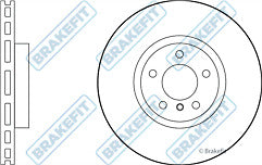 FOR BMW X5 XDRIVE30D SE (MK3 (F15))  348MM X 30MM FRONT DRILLED DISCS