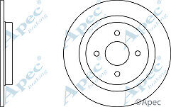FOR FORD FOCUS ST170 DRILLED GROOVED BRAKE DISC & MINTEX PADS FRONT REAR