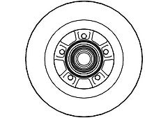 2 REAR BRAKE DISC + BRAKE PADS 2 REAR BRAKE CALIPERS RENAULT LAGUNA MK2 16V DCi
