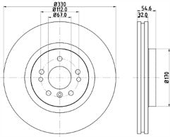 FOR W164 ML280 ML300 ML320 ML350 ML500 MINTEX BRAKE DISCS PADS FRONT REAR