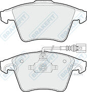 VW TRANSPORTER 1.9TD 2.5TD T5 T6 MULTIVAN FRONT REAR BRAKE PADS FRONT REAR 