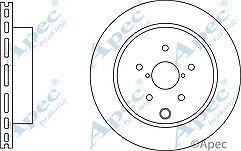 FOR IMPREZA WRX STI  BRAKE DISC CROSS DRILLED PERFROMANCE REAR 114PCD 