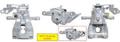 FORD FOCUS MK2 ST DCi REAR BRAKE DISC PADS BRAKE CALIPER + SLIDER PINS