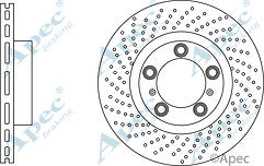 FOR PORSCHE  911 CARRERA PDK (MK7 (991))  FRONT BRAKE DISCS PADS AND WIRE SENSOR