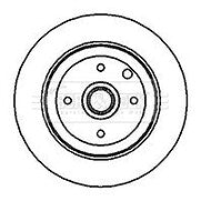 VAUXHALL CALIBRA 2.0 16V 91-96 REAR BRAKE DISC REAR  BRAKE PADS 