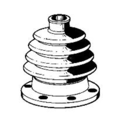 FOR AUDI 80 1.6 B2 (1979-1986) (01/80-02/83) FRONT OUTER CV JOINT BOOT KIT 