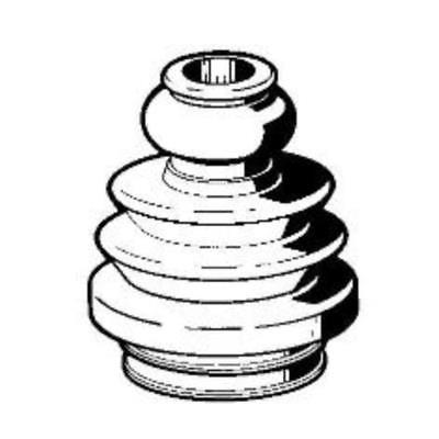 FOR MERCEDES BENZ V220 2.2 CDi W638 (03/99-01/03) FRONT INNER CV JOINT BOOT KIT 