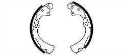 FIT FOR NISSAN CARAVAN 1.5 TO 3.3 MINTEX REAR BRAKE SHOES SET OF 4