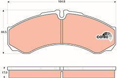 FOR IVECO DAILY 2.3HPI 2.8 TURBO UNIJET 3.0 HPT FRONT BRAKE PADS GENUINE GIRLING