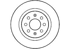  FOR FIAT GRANDE PUNTO PUNTO 1.4 JTD JTDM REAR BRAKE DISCS REAR BRAKE PADS 