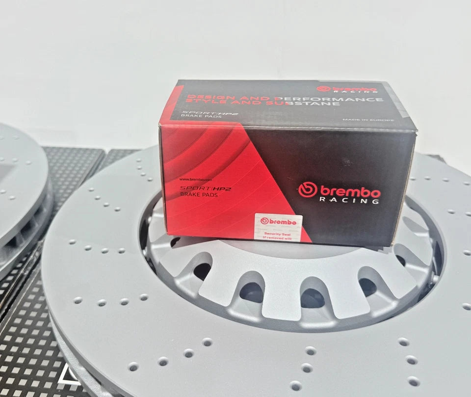 Audi RS5 B9 (2017-) Zimmermann Front & Rear 2-Piece Floating Brake Discs + Brembo HP2 Pads