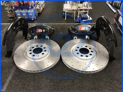 SEAT IBIZA 6J 6L CORDOBA FABIA ALTEA A1 S1 BIG BRAKE CONVERSION KIT S1 BRAKES 310MM BRAKE DISCS CALIPER PADS