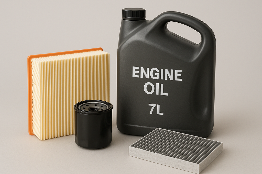 FOR NISSAN NAVARA NP300 D23 2.3 DCI 2015+ GENUINE FULL BOSCH SERVICE KIT & 7L 5W30 OIL