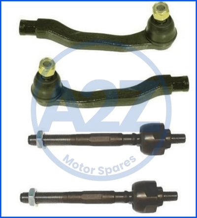 STEERING RACK INNER TIE ROD ENDS 2 TRACK ROD ENDS FOR CIVIC 2.2 CTDI 2006 ON