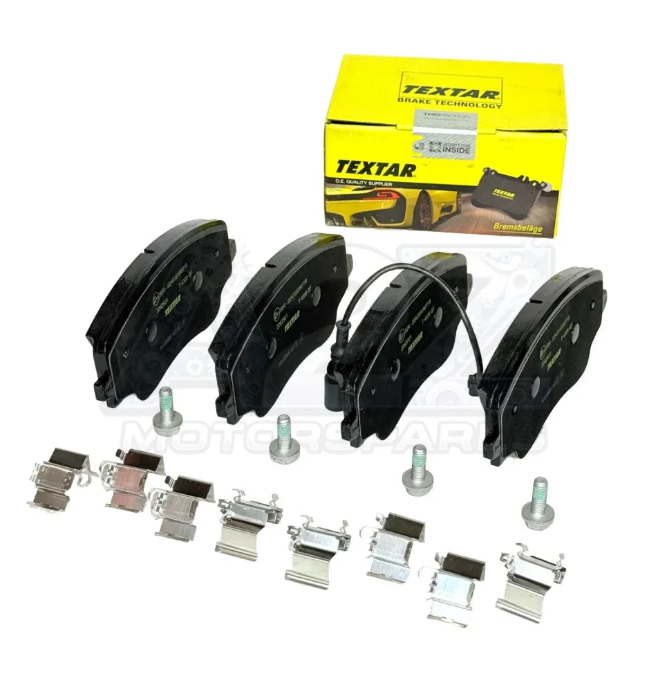 Textar Front Brake Pads + Sensor Wires – VW Golf MK8 R GTI Clubsport (2020) OEM 5WA698151R