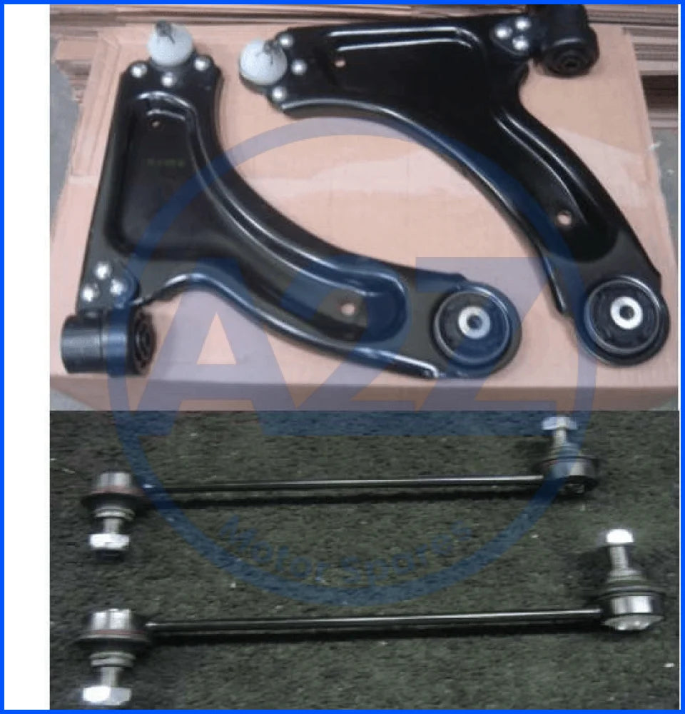 VAUXHALL CORSA C 2000-06 2 LOWER WISHBONE  ARMS BUSHES BALL JOINT 2 FRONT LINKS