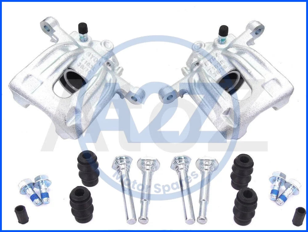 VW CADDY 2004-2015 LEFT RIGHT ORIGINAL GENUINE BRAKE CALIPERS+ PADS COMPLETE
