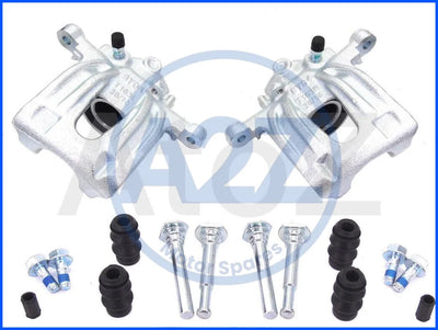 VW CADDY 2004-2015 LEFT RIGHT ORIGINAL GENUINE BRAKE CALIPERS+ PADS COMPLETE