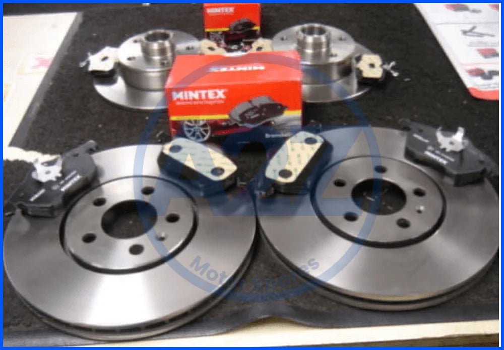 VW GOLF MK3 GTI VR6 BRAKE DISC BRAKE PAD FRONT REAR BRAKE DISC MINTEX PADS