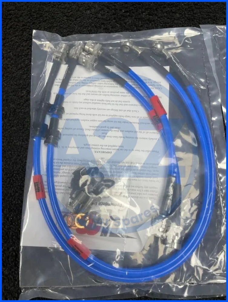 VW GOLF MK5 6 GTD GTI EDITION30 R32 BIG BRAKE UPGRADE CONVERSION KIT FRONT REAR + BRAIDED HOSES