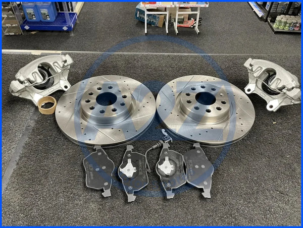 VW GOLF MK5 MK6 POLO MK5 BRAKE DISC UPGRADE CALIPER CONVERSION KIT 288/280-312M