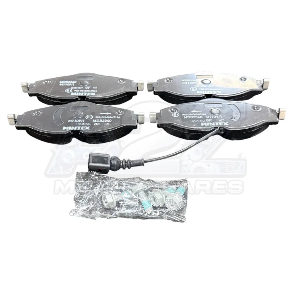 VW GOLF MK7 1.5TSi R LINE EVO DRILLED GROOVED BRAKE DISCS PADS FRONT REAR SET