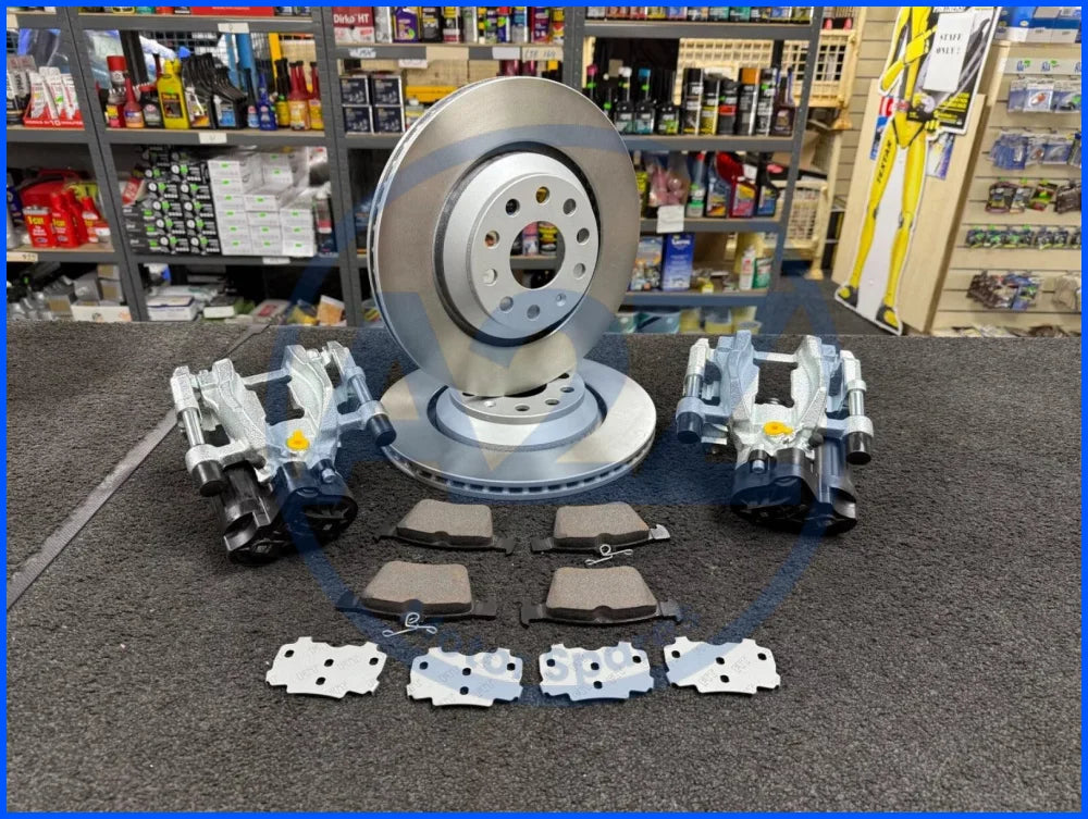 VW GOLF MK7 7.5 GTD TSi REAR BIG BRAKE DISC UPGRADE CONVERSION KIT 310MM VENTED