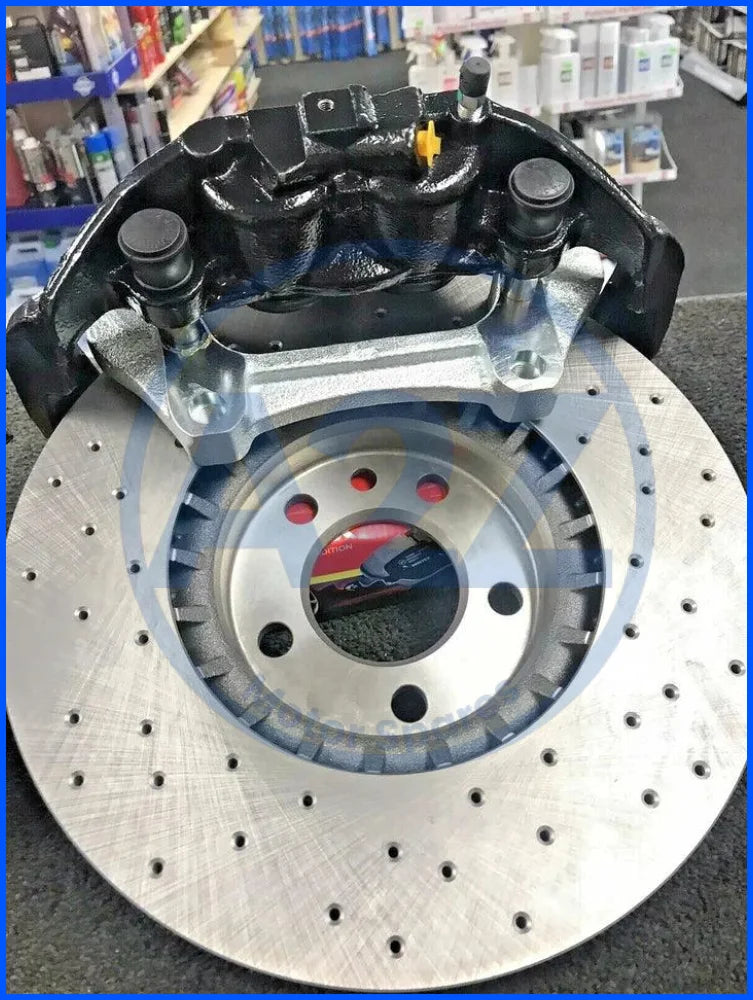 VW TRANSPORTER T5 T6 PERFORMANCE BIG BRAKE UPGRADE CONVERSION KIT 340mm BLACK